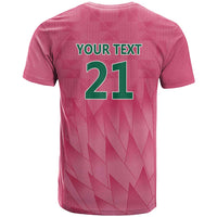 South Africa Cricket Custom T Shirt Proteas Pink - Wonder Print Shop