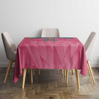 South Africa Cricket Custom Tablecloth Proteas Pink - Wonder Print Shop