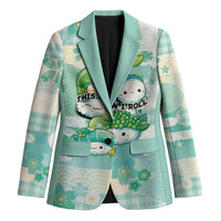 Personalized Japanese Kawaii Sushi Blazer Green Wagara Palaka This Is How I Roll - Wonder Print Shop