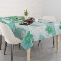 Japanese Kawaii Sushi Tablecloth Green Wagara Palaka This Is How I Roll - Wonder Print Shop