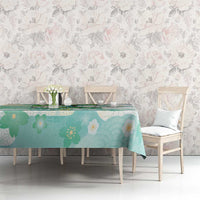 Japanese Kawaii Sushi Tablecloth Green Wagara Palaka This Is How I Roll - Wonder Print Shop