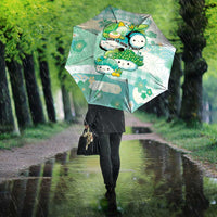 Japanese Kawaii Sushi Umbrella Green Wagara Palaka This Is How I Roll - Wonder Print Shop