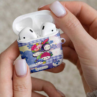 Japanese Kawaii Sushi AirPods Case Blue Wagara Palaka This Is How I Roll - Wonder Print Shop
