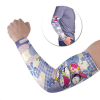 Personalized Japanese Kawaii Sushi Arm Sleeves Blue Wagara Palaka This Is How I Roll - Wonder Print Shop