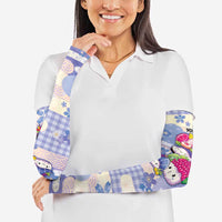 Personalized Japanese Kawaii Sushi Arm Sleeves Blue Wagara Palaka This Is How I Roll - Wonder Print Shop