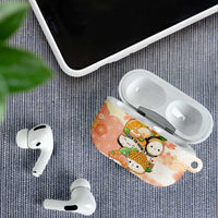 Japanese Kawaii Sushi AirPods Case Peach Wagara Palaka This Is How I Roll - Wonder Print Shop