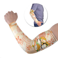 Personalized Japanese Kawaii Sushi Arm Sleeves Peach Wagara Palaka This Is How I Roll - Wonder Print Shop