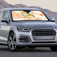 Japanese Kawaii Sushi Auto Sun Shade Peach Wagara Palaka This Is How I Roll - Wonder Print Shop