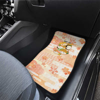 Personalized Japanese Kawaii Sushi Car Mats Peach Wagara Palaka This Is How I Roll - Wonder Print Shop
