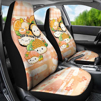 Japanese Kawaii Sushi Car Seat Cover Peach Wagara Palaka This Is How I Roll - Wonder Print Shop
