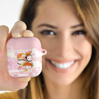 Japanese Kawaii Sushi AirPods Case Pink Wagara Palaka This Is How I Roll - Wonder Print Shop