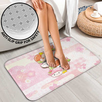 Japanese Kawaii Sushi Bathroom Set Pink Wagara Palaka This Is How I Roll - Wonder Print Shop