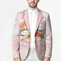Personalized Japanese Kawaii Sushi Blazer Pink Wagara Palaka This Is How I Roll - Wonder Print Shop