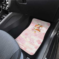 Personalized Japanese Kawaii Sushi Car Mats Pink Wagara Palaka This Is How I Roll - Wonder Print Shop