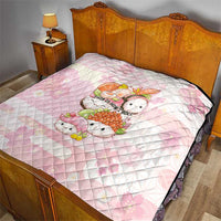 Japanese Kawaii Sushi Quilt Pink Wagara Palaka This Is How I Roll - Wonder Print Shop