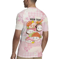 Personalized Japanese Kawaii Sushi Rugby Jersey Pink Wagara Palaka This Is How I Roll - Wonder Print Shop