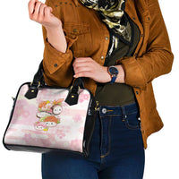 Japanese Kawaii Sushi Shoulder Handbag Pink Wagara Palaka This Is How I Roll - Wonder Print Shop