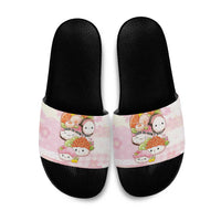 Japanese Kawaii Sushi Slide Sandals Pink Wagara Palaka This Is How I Roll - Wonder Print Shop