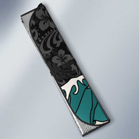 Personalized Japanese Koi Fish Ramen Auto Sun Shade Tiki Surfing Wagara Hibiscus Pattern - Wonder Print Shop