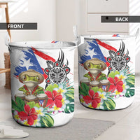 Coqui Frog Puerto Rico Laundry Basket No No Suelte La Bandera