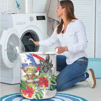 Coqui Frog Puerto Rico Laundry Basket No No Suelte La Bandera