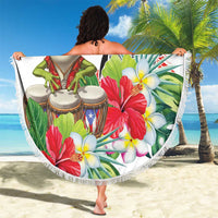 Coqui Frog Puerto Rico Beach Blanket No No Suelte La Bandera