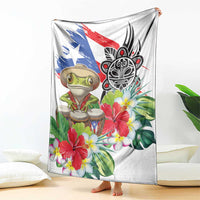 Coqui Frog Puerto Rico Blanket No No Suelte La Bandera