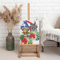 Coqui Frog Puerto Rico Canvas Wall Art No No Suelte La Bandera
