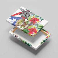 Coqui Frog Puerto Rico Canvas Wall Art No No Suelte La Bandera