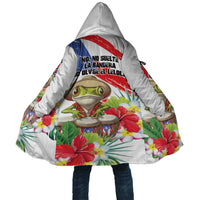 Coqui Frog Puerto Rico Cloak No No Suelte La Bandera