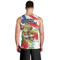 Coqui Frog Puerto Rico Men Tank Top No No Suelte La Bandera