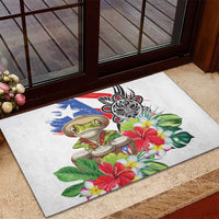 Coqui Frog Puerto Rico Rubber Doormat No No Suelte La Bandera
