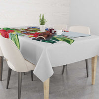 Coqui Frog Puerto Rico Tablecloth No No Suelte La Bandera