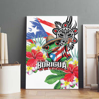 Puerto Rican Yo Soy Boricua Canvas Wall Art