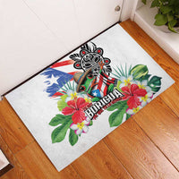 Puerto Rican Yo Soy Boricua Rubber Doormat