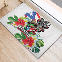 Puerto Rican Yo Soy Boricua Rubber Doormat