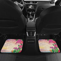 Turks And Caicos Islands Car Mats Flamingos Tropical Beauty Beach