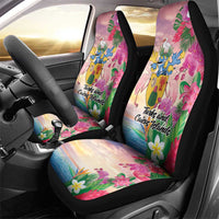 Turks And Caicos Islands Car Seat Cover Flamingos Tropical Beauty Beach