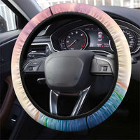 Turks And Caicos Islands Steering Wheel Cover Flamingos Tropical Beauty Beach