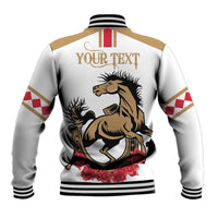 Personalized Kentucky Horse Race 151st Anniversary Baseball Jacket Race For The Roses Since 1875 LT9