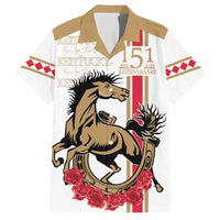 Personalized Kentucky Horse Race 151st Anniversary Hawaiian Shirt Race For The Roses Since 1875 LT9