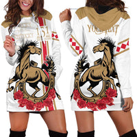 Personalized Kentucky Horse Race 151st Anniversary Hoodie Dress Race For The Roses Since 1875 LT9