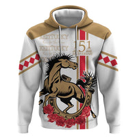 Personalized Kentucky Horse Race 151st Anniversary Zip Hoodie Race For The Roses Since 1875 LT9