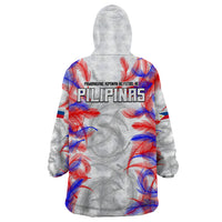 2023 Philippines Anzkals Football Wearable Blanket Hoodie Pilipinas Be Unique - Wonder Print Shop