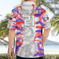 (Custom Text And Number) 2023 Philippines Anzkals Football Hawaiian Shirt Pilipinas Be Unique - Wonder Print Shop