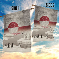 Greenland Flag Vintage Garden Flag Greenlander Flag With Polar Bear