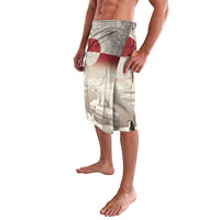 Greenland Flag Vintage Lavalava Greenlander Flag With Polar Bear