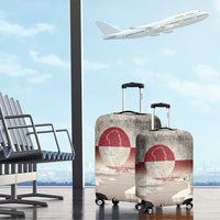 Greenland Flag Vintage Luggage Cover Greenlander Flag With Polar Bear
