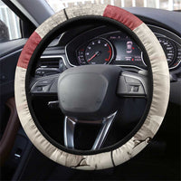 Greenland Flag Vintage Steering Wheel Cover Greenlander Flag With Polar Bear