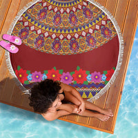 Greenland Costume Beach Blanket Tradional Kalaallisuut Pattern